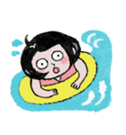 夏に白髪が出たとき（個別スタンプ：10）