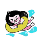 夏に白髪が出たとき（個別スタンプ：11）