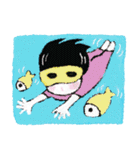 夏に白髪が出たとき（個別スタンプ：15）