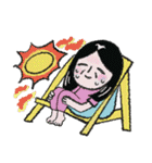 夏に白髪が出たとき（個別スタンプ：18）
