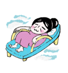 夏に白髪が出たとき（個別スタンプ：19）