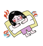 夏に白髪が出たとき（個別スタンプ：37）