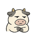 ムージー 無気力な牛の日常（個別スタンプ：8）