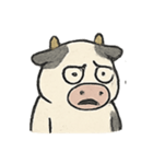 ムージー 無気力な牛の日常（個別スタンプ：16）