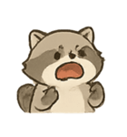 ぬすみ食いアライグマNonoのおやつタイム（個別スタンプ：1）