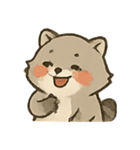 ぬすみ食いアライグマNonoのおやつタイム（個別スタンプ：2）