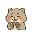 ぬすみ食いアライグマNonoのおやつタイム（個別スタンプ：3）