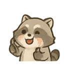 ぬすみ食いアライグマNonoのおやつタイム（個別スタンプ：7）