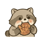 ぬすみ食いアライグマNonoのおやつタイム（個別スタンプ：11）