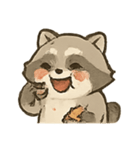 ぬすみ食いアライグマNonoのおやつタイム（個別スタンプ：12）