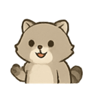 ぬすみ食いアライグマNonoのおやつタイム（個別スタンプ：15）