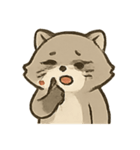 ぬすみ食いアライグマNonoのおやつタイム（個別スタンプ：17）
