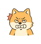 暴走する柴犬の日常（個別スタンプ：6）
