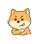 暴走する柴犬の日常（個別スタンプ：15）