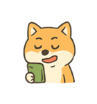 暴走する柴犬の日常（個別スタンプ：18）