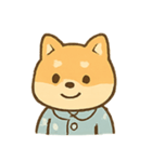 パジャマ柴犬のぐうたら生活（個別スタンプ：2）