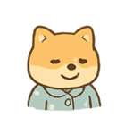 パジャマ柴犬のぐうたら生活（個別スタンプ：5）