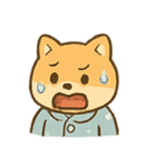 パジャマ柴犬のぐうたら生活（個別スタンプ：6）