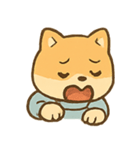 パジャマ柴犬のぐうたら生活（個別スタンプ：7）