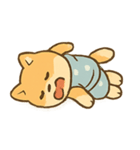 パジャマ柴犬のぐうたら生活（個別スタンプ：8）