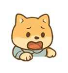 パジャマ柴犬のぐうたら生活（個別スタンプ：11）
