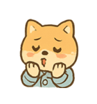 パジャマ柴犬のぐうたら生活（個別スタンプ：15）