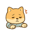 パジャマ柴犬のぐうたら生活（個別スタンプ：16）