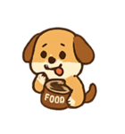 カンカンパップはお腹ぺこぺこ（個別スタンプ：19）