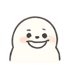 ふわふわアザラシくんの日常（個別スタンプ：5）