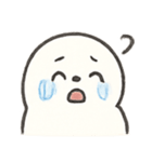 ふわふわアザラシくんの日常（個別スタンプ：11）