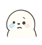 ふわふわアザラシくんの日常（個別スタンプ：13）