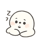 ふわふわアザラシくんの日常（個別スタンプ：18）
