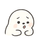 ふわふわアザラシくんの日常（個別スタンプ：19）