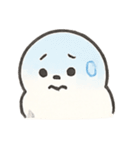 ふわふわアザラシくんの日常（個別スタンプ：21）