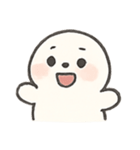 ふわふわアザラシくんの日常（個別スタンプ：22）