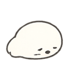 ふわふわアザラシくんの日常（個別スタンプ：25）