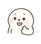 ふわふわアザラシくんの日常（個別スタンプ：27）