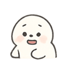 ふわふわアザラシくんの日常（個別スタンプ：28）