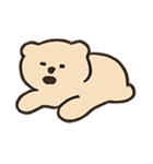 あきらめグマのぐでぐで日常（個別スタンプ：21）