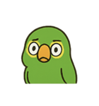 困惑インコくんの毎日ぽかん（個別スタンプ：7）
