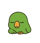 困惑インコくんの毎日ぽかん（個別スタンプ：8）