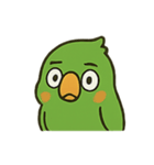 困惑インコくんの毎日ぽかん（個別スタンプ：22）