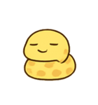 ふわふわヘビSnufuのぐでぐで日記（個別スタンプ：1）