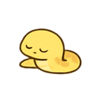 ふわふわヘビSnufuのぐでぐで日記（個別スタンプ：21）