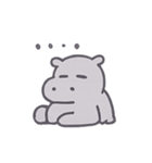ぼーっとカバくんのゆるゆる日常（個別スタンプ：2）