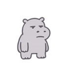 ぼーっとカバくんのゆるゆる日常（個別スタンプ：6）