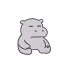 ぼーっとカバくんのゆるゆる日常（個別スタンプ：19）