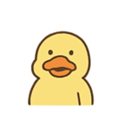 ぼーっとアヒルくんのふわふわ日常（個別スタンプ：5）