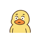 ぼーっとアヒルくんのふわふわ日常（個別スタンプ：9）