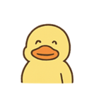ぼーっとアヒルくんのふわふわ日常（個別スタンプ：13）